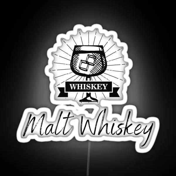 Malt Whiskey RGB Neon Sign