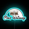 Vibrant Malt Whiskey RGB LED Neon Bar Sign Lighting Decor