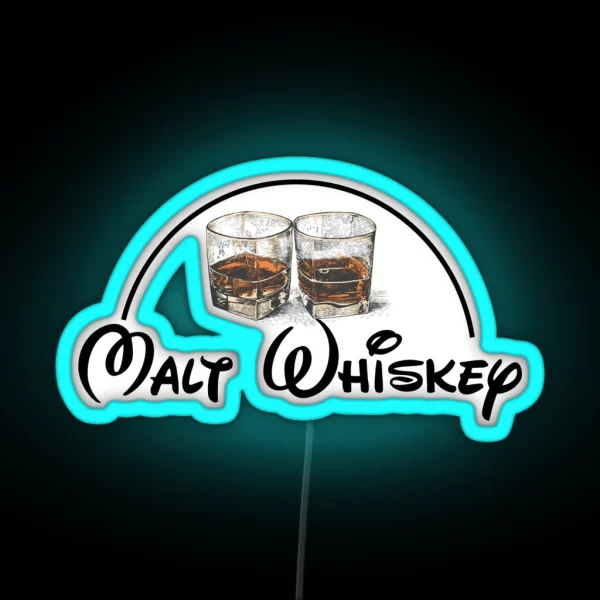 Malt Whiskey RGB Neon Sign