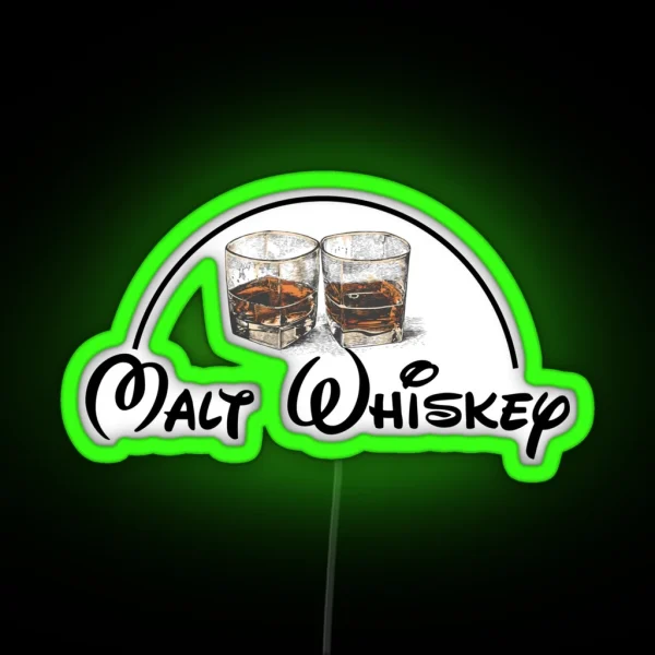 Malt Whiskey RGB Neon Sign