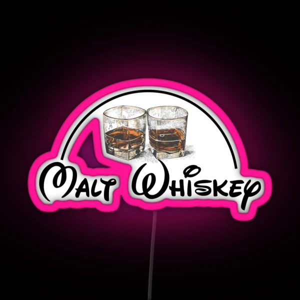 Malt Whiskey RGB Neon Sign