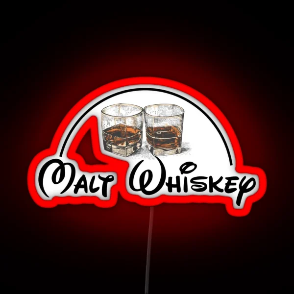 Malt Whiskey RGB Neon Sign