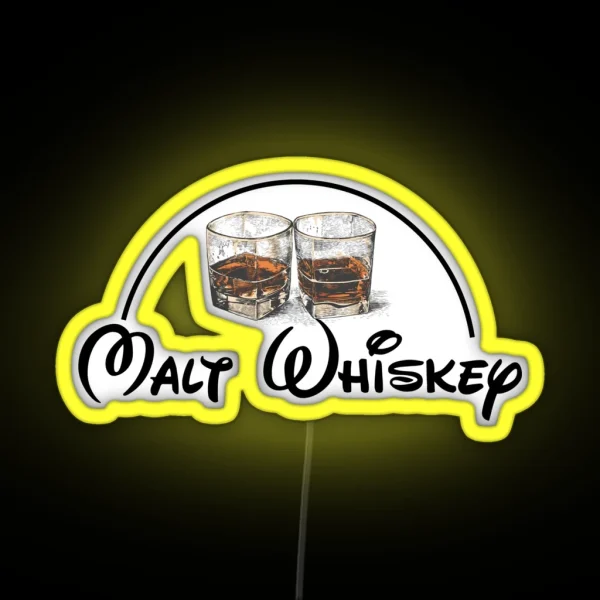 Malt Whiskey RGB Neon Sign