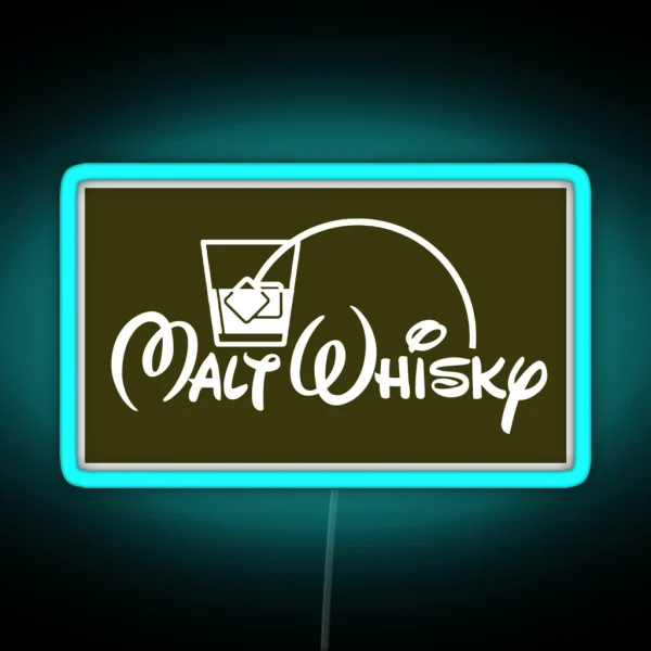 Malt Whisky RGB Neon Sign