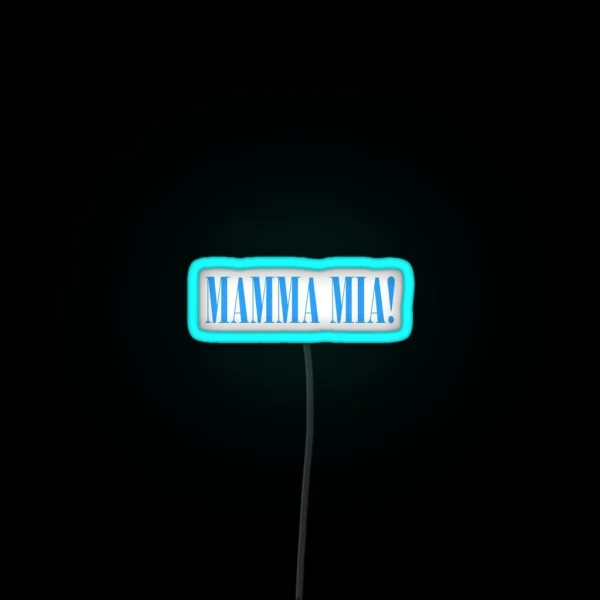 Mama Mia RGB Neon Sign