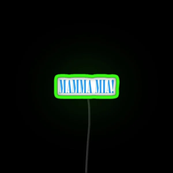 Mama Mia RGB Neon Sign