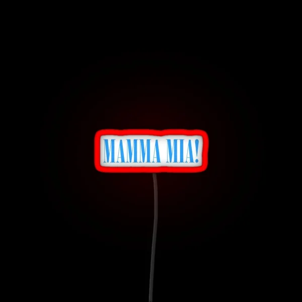 Mama Mia RGB Neon Sign