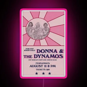 Mamma Mia Donna And The Dynamos Led RGB Neon Sign