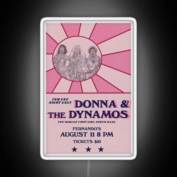 Mamma Mia Donna And The Dynamos Led RGB Neon Sign