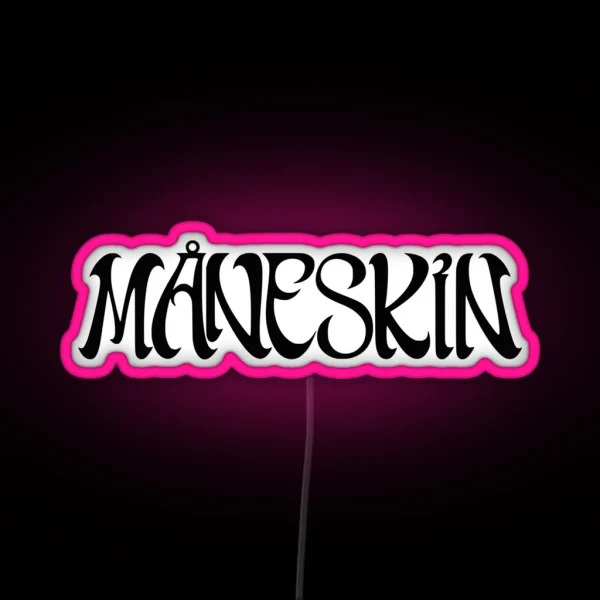 Maneskin RGB Neon Sign