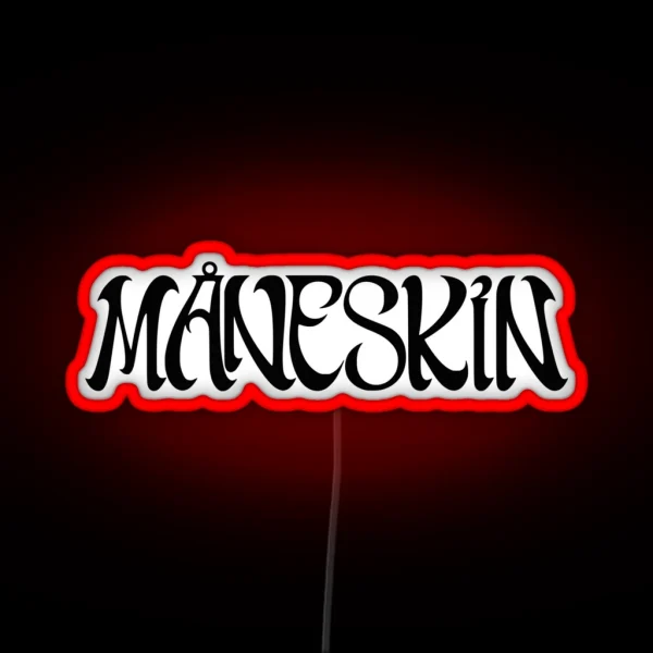 Maneskin RGB Neon Sign