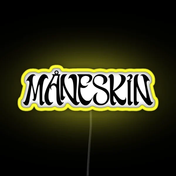 Maneskin RGB Neon Sign