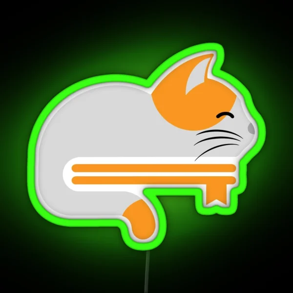 Mangadex Cat RGB Neon Sign