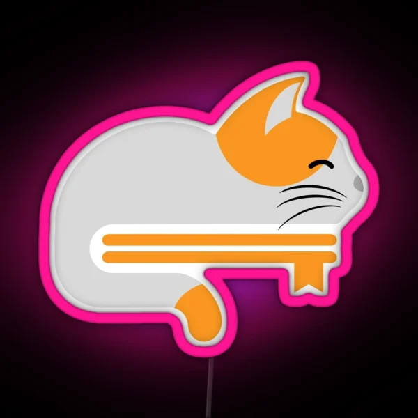 Mangadex Cat RGB Neon Sign