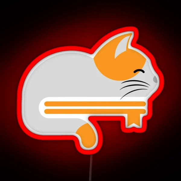 Mangadex Cat RGB Neon Sign