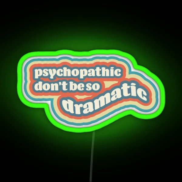 Maniac RGB Neon Sign