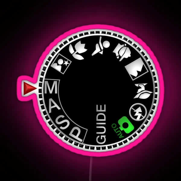 Manual Mode RGB Neon Sign