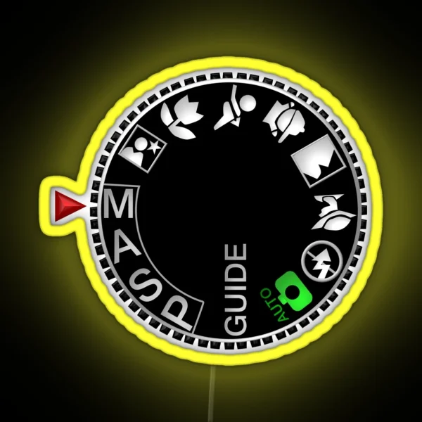 Manual Mode RGB Neon Sign