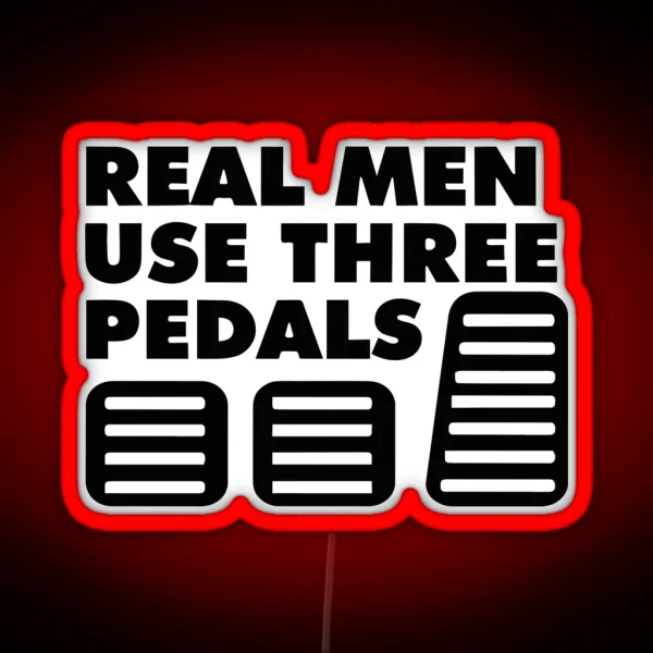 Manual Transmission Sayings RGB Neon Sign