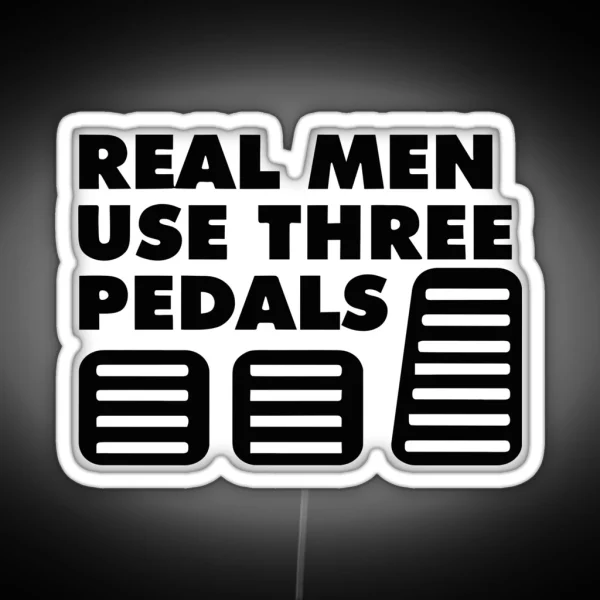 Manual Transmission Sayings RGB Neon Sign