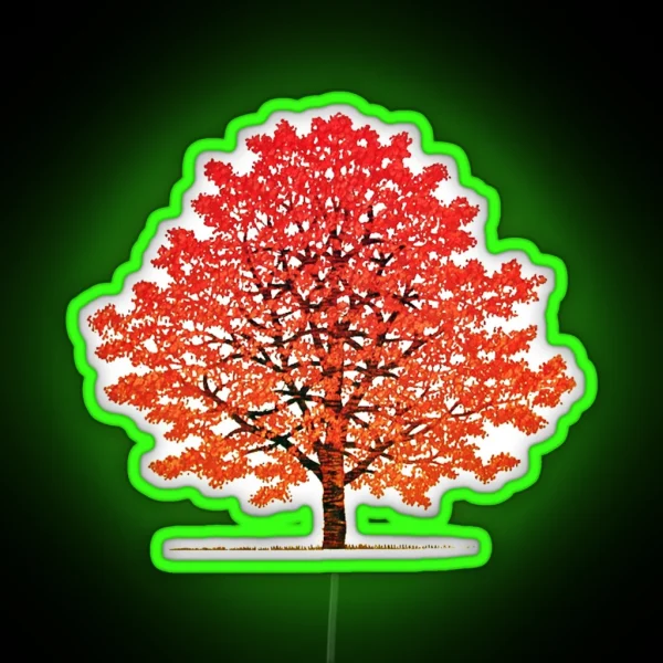 Maple Tree 2 RGB Neon Sign