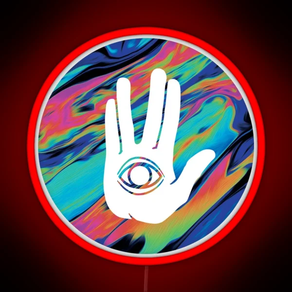 Marble Rezz Logo RGB Neon Sign