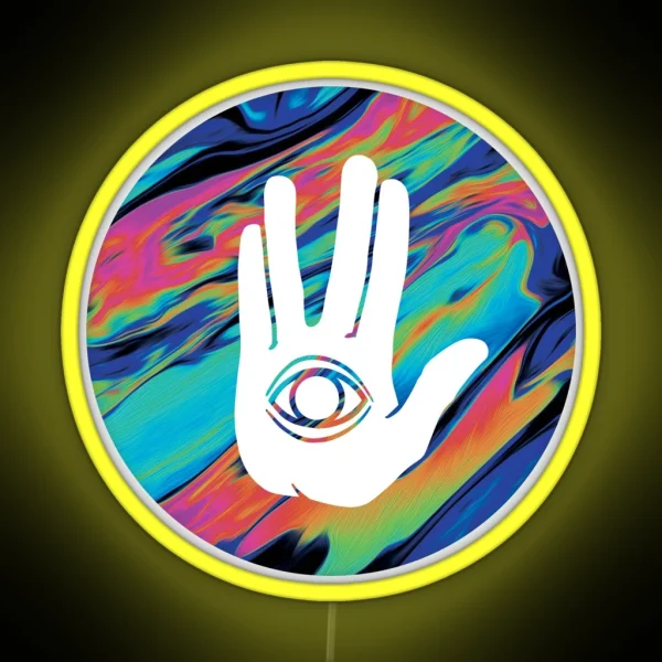 Marble Rezz Logo RGB Neon Sign