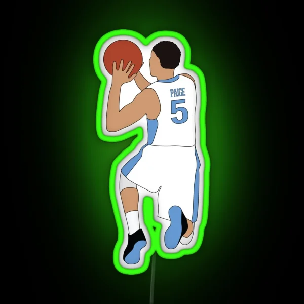 Marcus Paige S Shot RGB Neon Sign