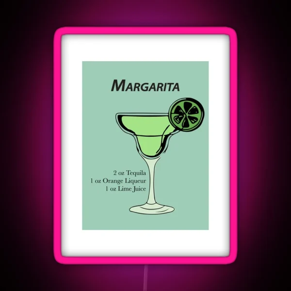 Margarita RGB Neon Sign