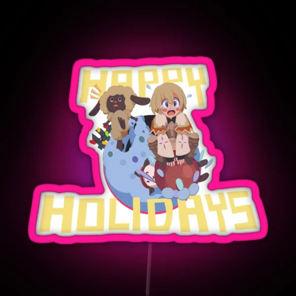 Mari Crimbus RGB Neon Sign
