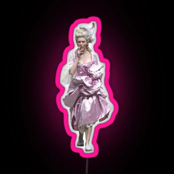 Marie Antoinette RGB Neon Sign