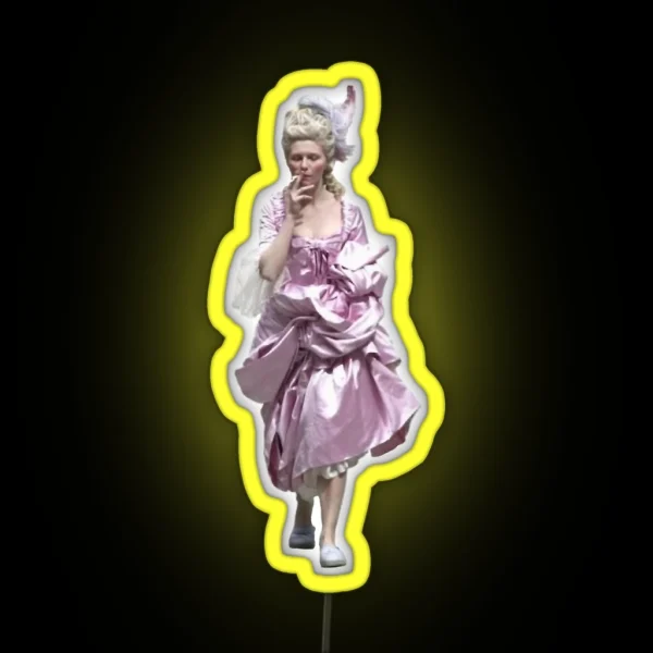 Marie Antoinette RGB Neon Sign