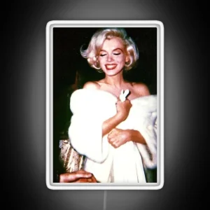 Marilyn Monroe Candid RGB Neon Sign