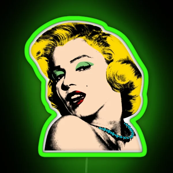 Marilyn RGB Neon Sign