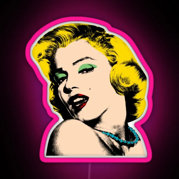 Marilyn RGB Neon Sign