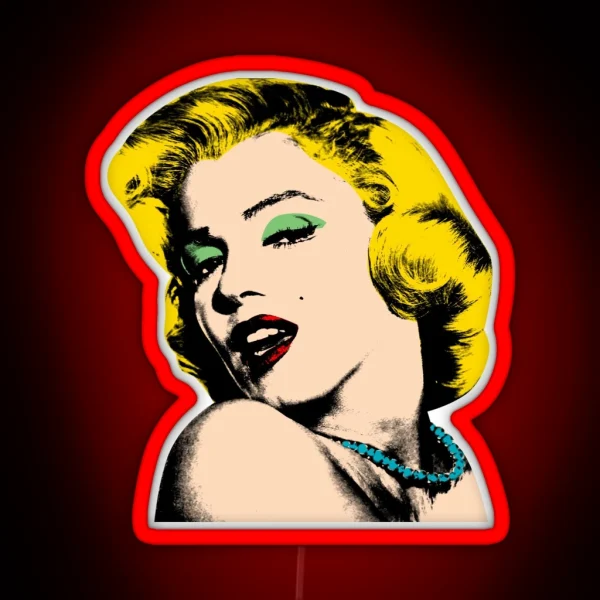 Marilyn RGB Neon Sign