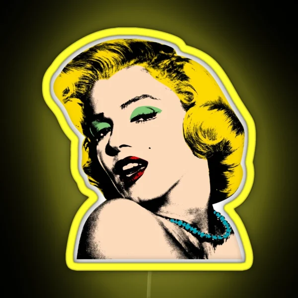 Marilyn RGB Neon Sign