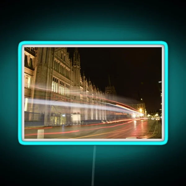 Marischal College Light Trails RGB Neon Sign
