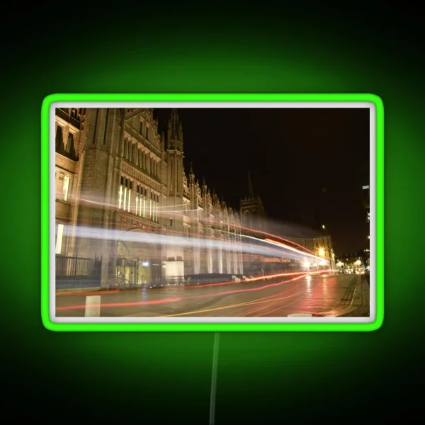 Marischal College Light Trails RGB Neon Sign