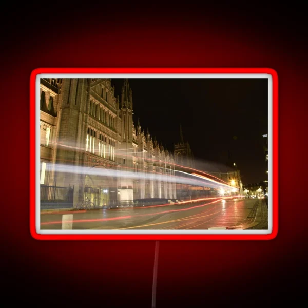 Marischal College Light Trails RGB Neon Sign