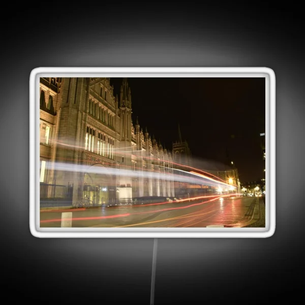 Marischal College Light Trails RGB Neon Sign