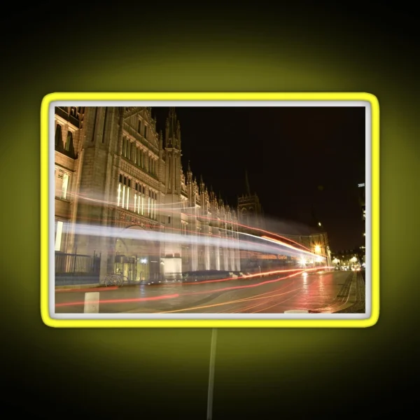 Marischal College Light Trails RGB Neon Sign