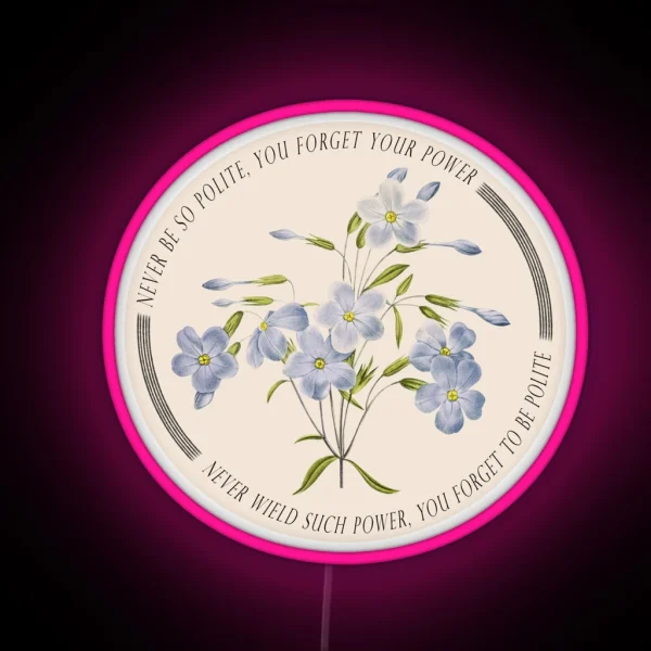 Marjorie Lyrics RGB Neon Sign