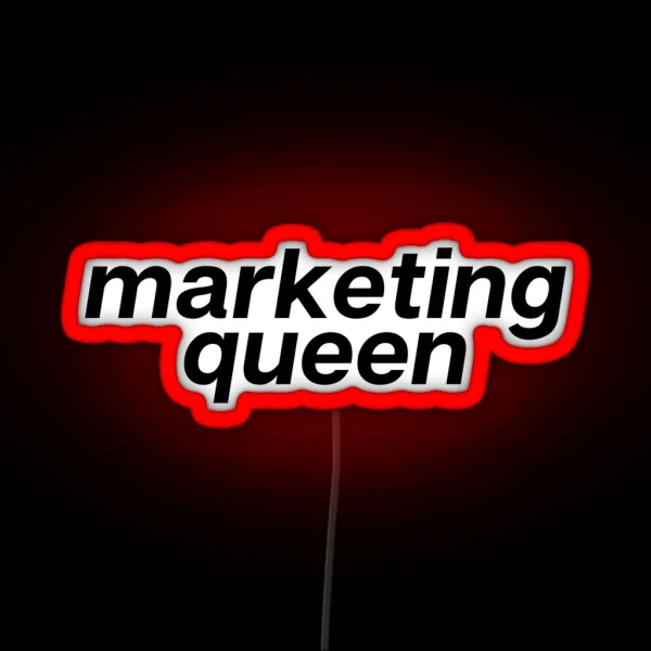 Marketing Queen RGB Neon Sign