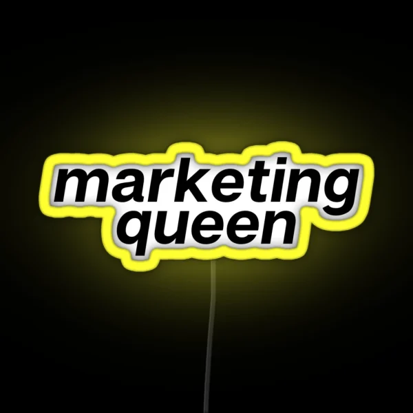 Marketing Queen RGB Neon Sign