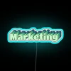 RGB Color Changing Neon Sign for Modern Business Marketing Displays