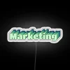 Brighten up any space with this customizable marketing neon sign.