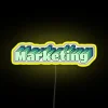Eye-catching RGB Neon Display Sign with Customizable LED Lighting Options