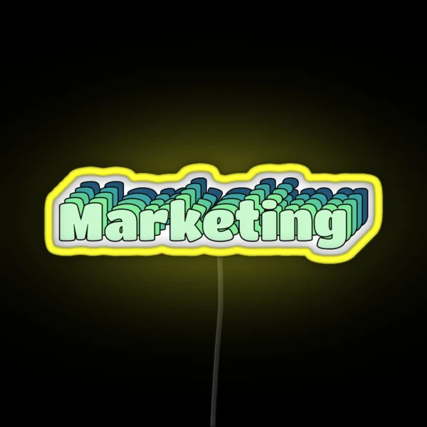 Marketing RGB Neon Sign