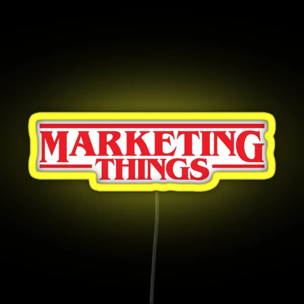 Marketing RGB Neon Sign